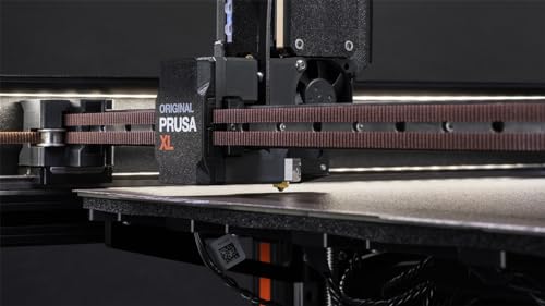 Original Prusa XL Assembled 5-toolhead 3D Printer, Large-Scale CoreXY 3D Printer, Assembled and Tested, Build Volume of 14.17×14.17×14.17 in, 5 Independent toolheads, Multi-Material Experience Original Prusa