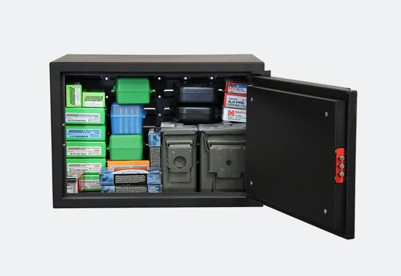 SecureIt Agile Ammo Cabinet-Upper 14" - The Versatile Agile™ Model 14 Ammo and Gear Safe Works as Stand-Alone Storage for Handgun Guns, Ammo and Gear or as a Modular complement to The Agile Line SecureIt
