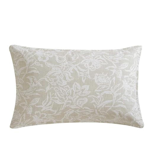 Nautica - Comforter Set, Soft Reversible Bedding with Matching Shams, Casual Home Decor (Tortola Beige, Full/Queen) Nautica