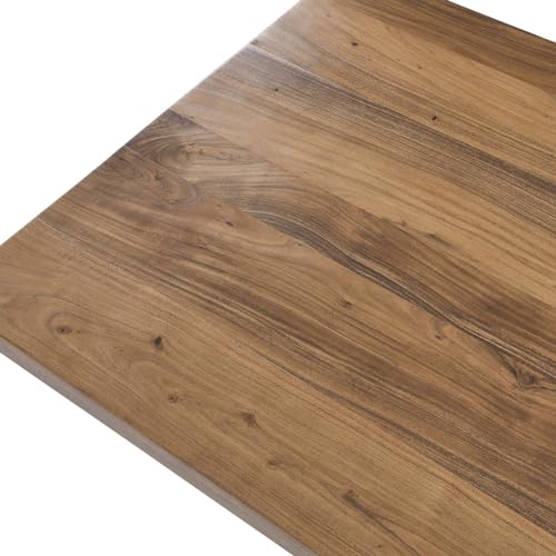 Modway 96" Adjustable Counter/Bar-Height Dining or Conference Table in Black Natural Modway