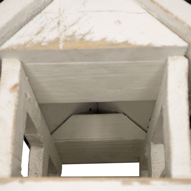 Bird in Hand Amish Made Covered Bridge Bird Feeder, Small WoodArtSupply