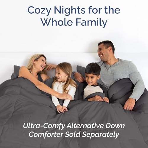 Queen Size 4 Piece Sheet Set - Comfy Breathable & Cooling Bed Sheets Set - Hotel Luxury Bedding for Women, Men, Kids, Teens, Boys & Girls - Deep Pockets, Soft and Wrinkle Free - Oeko-Tex - Dark Grey CGK Unlimited