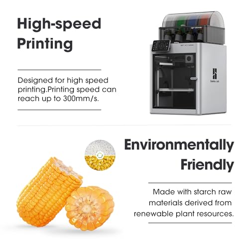 eSUN PLA Basic Filament 1.75mm, 3D Printer Filament High Speed PLA for Fast Printing, 1KG Spool (2.2 LBS) 3D Printing Filament for High Speed 3D Printers, Green
