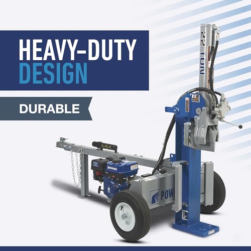 Powerhorse Horizontal/Vertical Log Splitter - 22 Tons, 212cc Engine Powerhorse