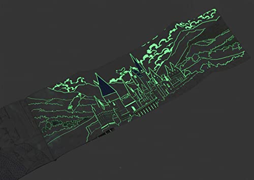 Harry Potter Glow in the Dark Coloring Book WoodArtSupply