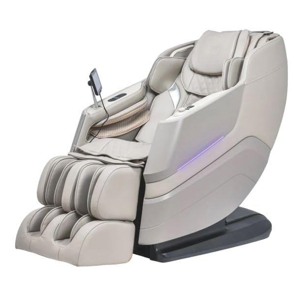 Osaki Titan TP-Epic 4D SL-Track Massage Chair with 3 Stage Zero Gravity, Attentive Body Scan, Taupe Osaki