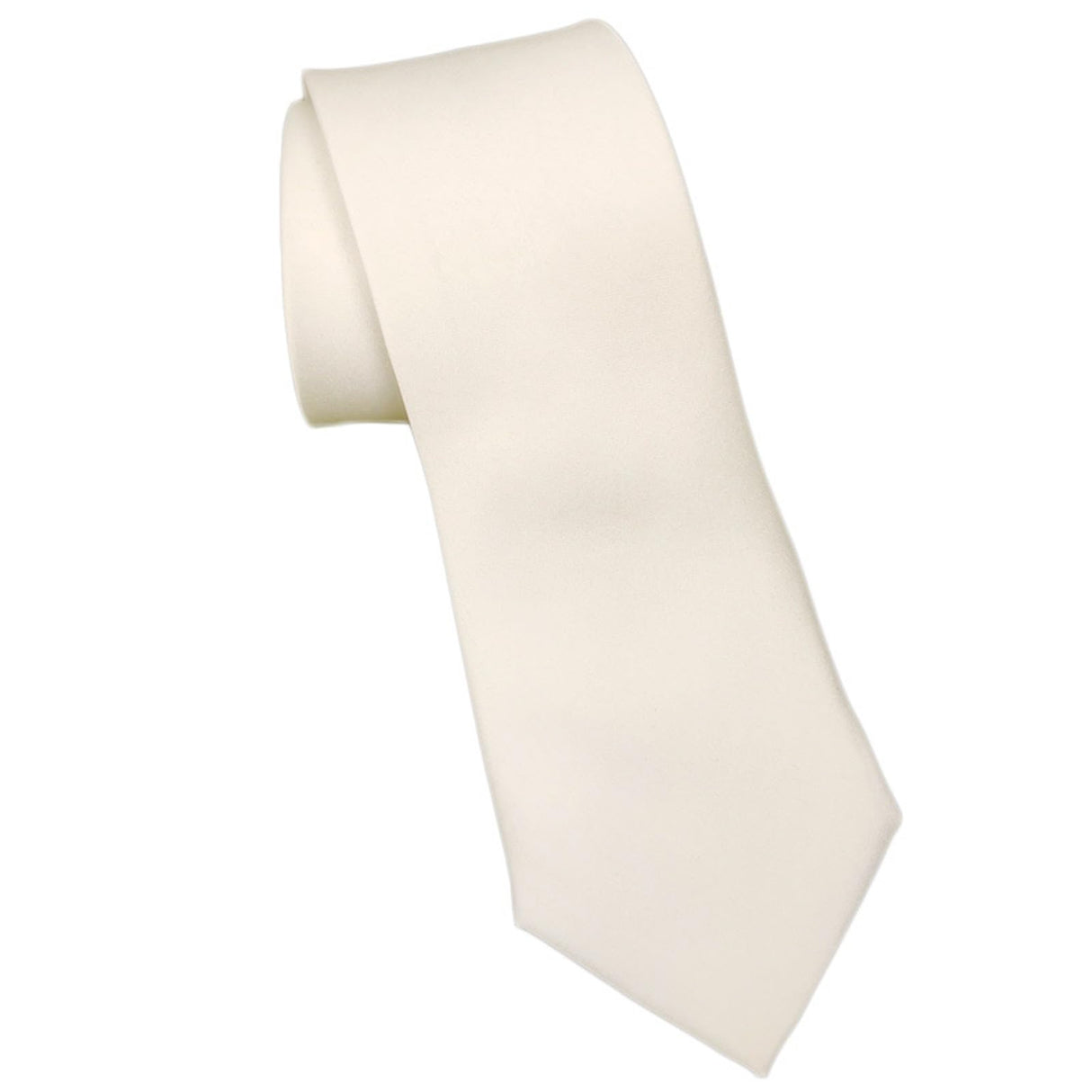 YANIYA Male Blank Sublimation Necktie Solid Color White Embryo DIY Neck Tie for Casual Formal Wedding Party Business Occassion YANIYA
