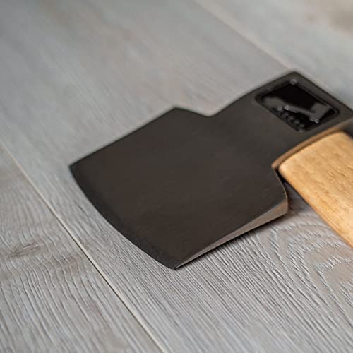 Jack of Clubs Round Handle Throwing Axe: World Axe Throwing League Premium Competition Throwing Axe, WATL Throwing Hatchet with Round Hickory Wooden Handle (Round Handle) WATL