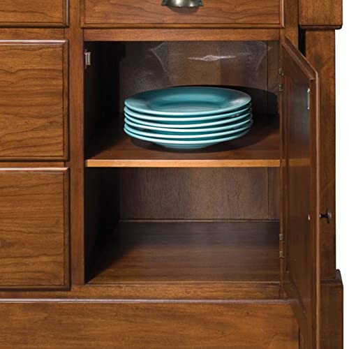 Aspen Rustic Cherry Kitchen Island by Home Styles homestyles