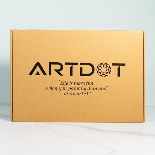 ARTDOT A4 LED Light Pad for Diamond Painting Kits for Adults, USB Powered Adjustable Brightness Diamond Art Light Board with Accessories ARTDOT