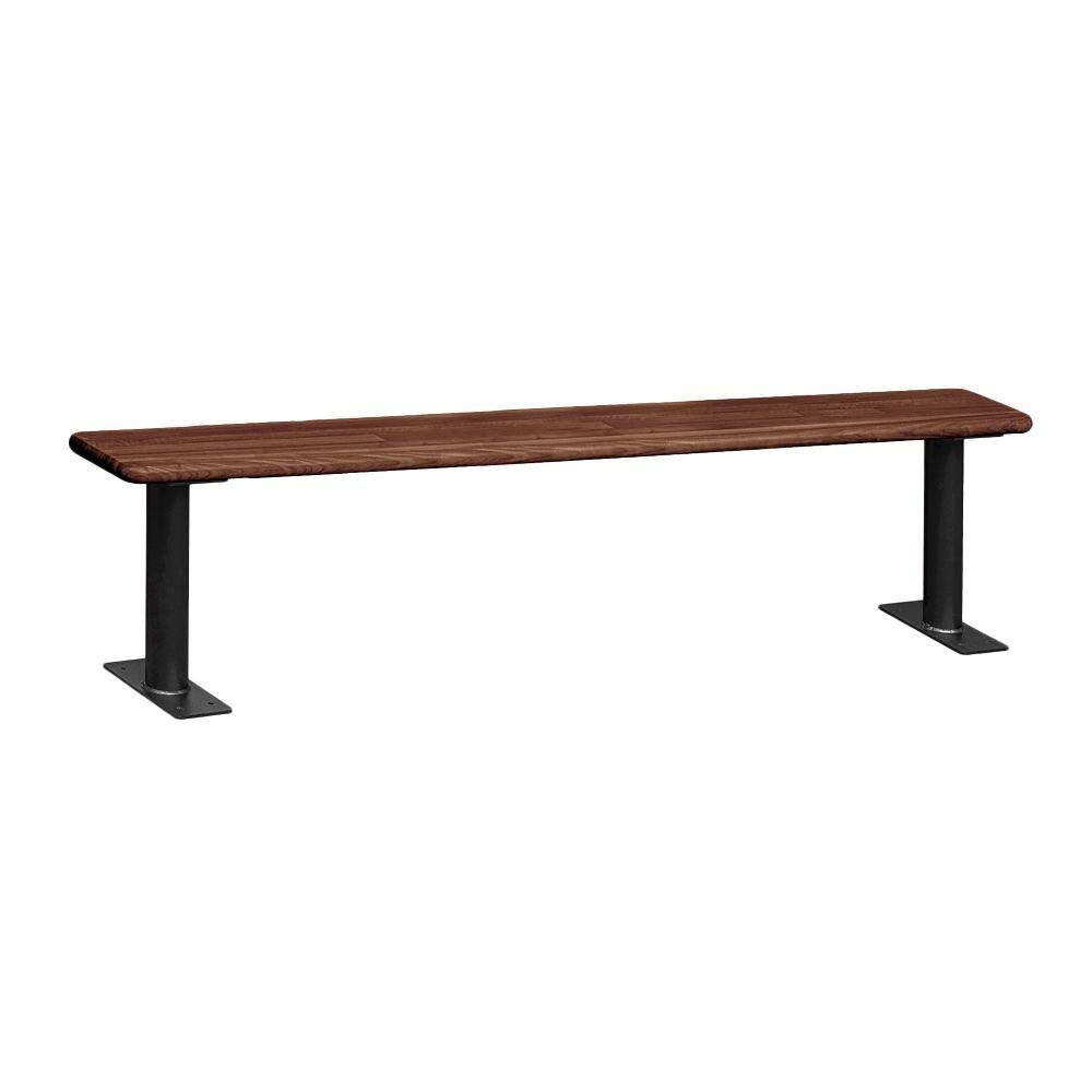 Salsbury Industries Wood Locker Benches, 48-Inch, Dark Finish Salsbury Industries