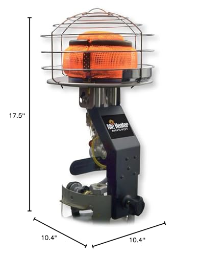 Mr. Heater MH540T 540-Degree 45,000 BTU Radiant Tank Top Portable Propane Heater For Sporting Events, Hunting, Fishing, Camping, Tailgating & Porches Mr. Heater