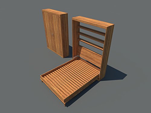 Queen Size Deluxe Murphy Bed Plans DIY Vertical Wall Bed Build Your own The Best DIY Plans Store
