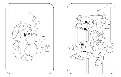 Bluey: Merry Christmas: A Coloring Book WoodArtSupply