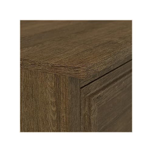 kathy ireland Home by Bush Furniture Woodland Shoe Storage Bench with Doors, 40", Ash Brown (WDS140ABR-03) Bush Business Furniture