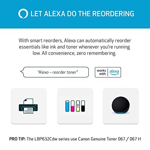 Canon imageCLASS LBP122dw - Monochrome Duplex Wireless Laser Printer, Single Function, Home Office, Mobile Ready, 30 PPM, Black Canon