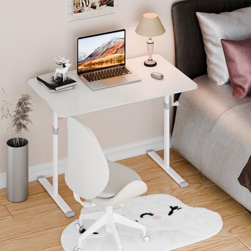 YOXIER Manual Standing Desk, 39.37 x 23.62 inch Sit and Stand Desk, Computer Desk Adjustable Height, Heavy Duty Game Desk, Hand Crank Standing Desk, Hand Lifting Computer Desk, Manual Stand Up Desk YOXIER