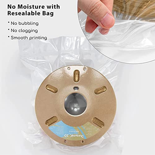 DURAMIC 3D Matte PLA Filament 1.75mm Wood, 1kg Cardboard Spool Matte Finish 3D Printer Filament PLA 1.75mm Dimensional Accuracy 99% +/- 0.03 mm, Printing with FDM 3D Printer, Easy to Remove Support DURAMIC 3D