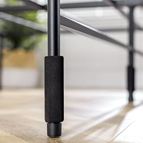 ZINUS SmartBase Tool-Free Assembly Mattress Foundation, 14 Inch Metal Platform Bed Frame, No Box Spring Needed, Sturdy Steel Frame, Underbed Storage, Black, Twin, Regular Zinus