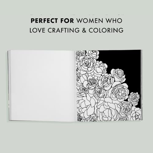 Bloom: A Flower Coloring Book for Adults B Blue Star Press