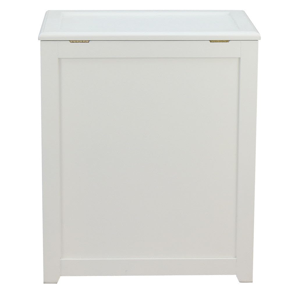 Oceanstar RH5513WHITE Storage Laundry Hamper, White Oceanstar