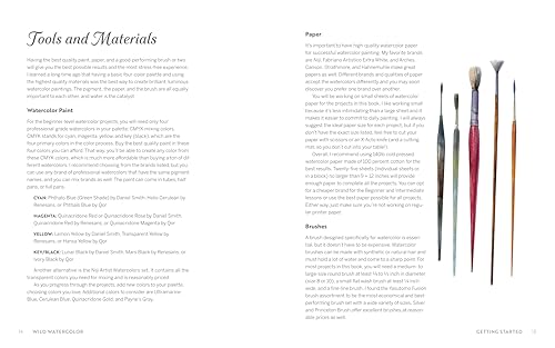 Wild Watercolor: Weekly Lessons and Techniques for Stunning Creations WoodArtSupply