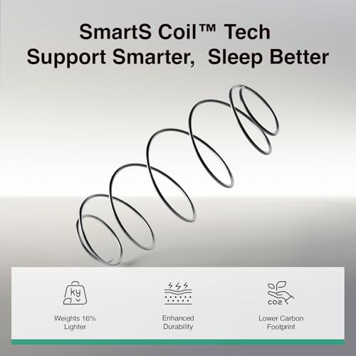 Novilla 12 Inch Full Size Mattress in a Box, Hypoallergenic & Back Pain Relief, Hybrid Full Mattresses with Smarts Coils, Fiberglass Free CertiPUR-US Certified Colchones No Box Spring Needed Novilla