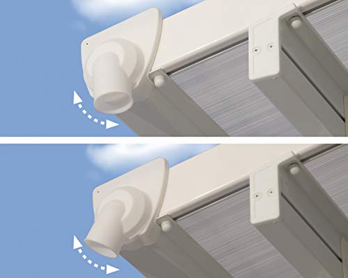 Palram HG9324 Feria Patio Cover, 10' x 24', White Palram