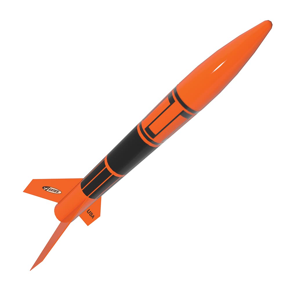 Estes Alpha III,Orange, Black Estes