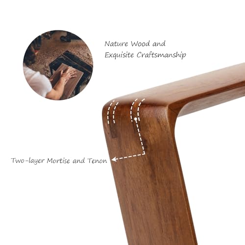 XKIILH 8x10 Picture Frames Walnut Solid Wood with Real Glass Vertical Horizontal Standing Display Photos 5x7/6x8 with Mat or 8x10 Without Mat Lovely Gift for Desk Tabletop Wall Mount H10 XKIILH