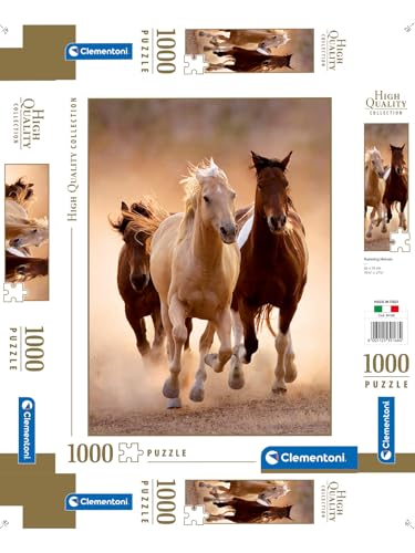 Clementoni Running Horses Puzzle (1000-Piece) Clementoni