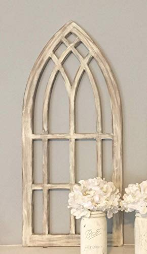 Farmhouse arched window frame Generic