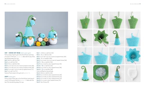 Amigurumi Gnomes: 24 Crochet Patterns for Every Season WoodArtSupply