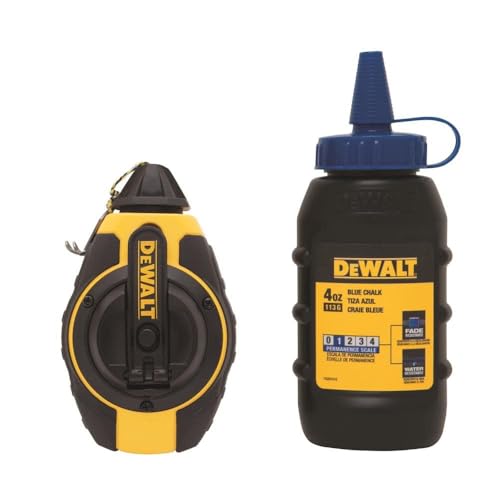 Dewalt DWHT47373L Chalk Reel Kit with 4 oz. Blue Chalk DEWALT