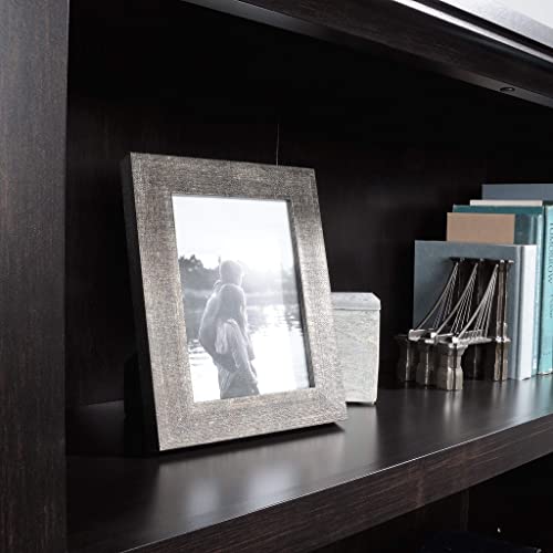 Sauder Miscellaneous Storage Bookcase/ Book Shelf With Doors, Estate Black finish Sauder