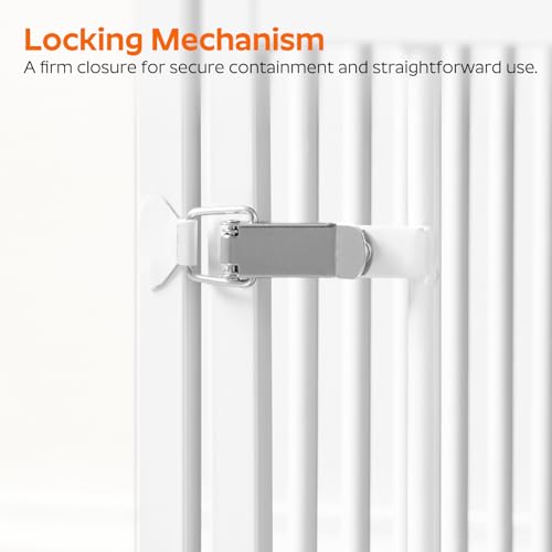 YATINEY Dog Crate Furniture for Small Dogs, Wooden Dog Kennel, Indoor Pet Crate End Table, Two-Tier Small Pet Crate, for Living Room, Bedroom, White and Walnut DC01WH YATINEY