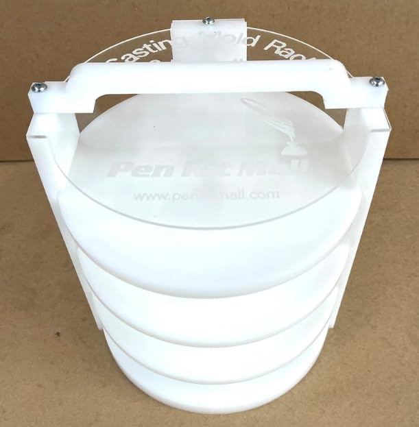 Pen Kit Mall - HDPE Mold Rack for 2.5 Gallon Pressure Pots for Resin Casting Pen Kit Mall
