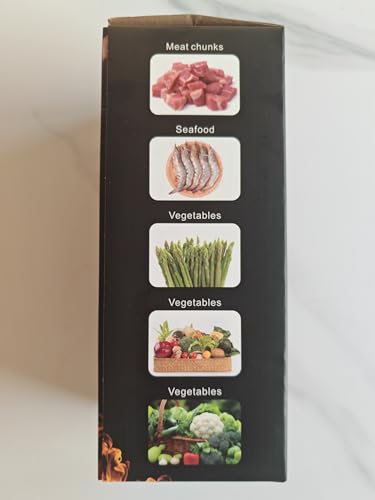 Ivtivfu Nesting Grill Baskets (2PCS, 2024), Removable Wooden Handle, 304 Stainless Steel, Rolling Grilling Net, BBQ Accessories Tools for Vegetables Shrimp, Outdoor Cooking Camping, Gifts for Men Dad Husband Ivtivfu