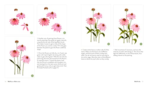 Wildflower Watercolor: The Beginner’s Guide to Painting Beautiful Florals WoodArtSupply