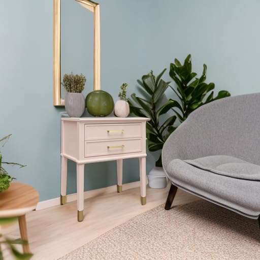 CosmoLiving by Cosmopolitan Westerleigh End Table, Pink CosmoLiving by Cosmopolitan