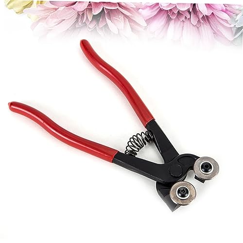 GETAJGHSD 1pc DIY Manual Round Pliers Trimmer Clippers Tiles Small Tile Cutter Laminate Stick Tile Cutter for Home Decoration DIY Tool Mosaic Glass Tile Cutter Pliers GETAJGHSD