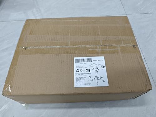 Salon Tray Cart with Storage Platform, Aluminum Tattoo Tray with Wheels Trolley Adjustable Height, Salon Tray Equipment Service Instrument Storage Tray Accessory for Salon & Spa Use, Black ZHOOGE