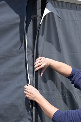 ARROW, Fabric Enclosure Kit for 10 x 15-ft Arrow Carports (Metal carport not included ARROW