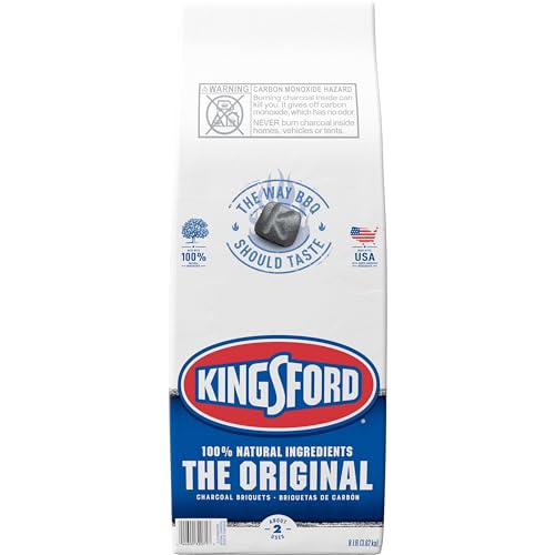 Kingsford 32071 Original Charcoal Briquettes, 8 lb, Black Kingsford