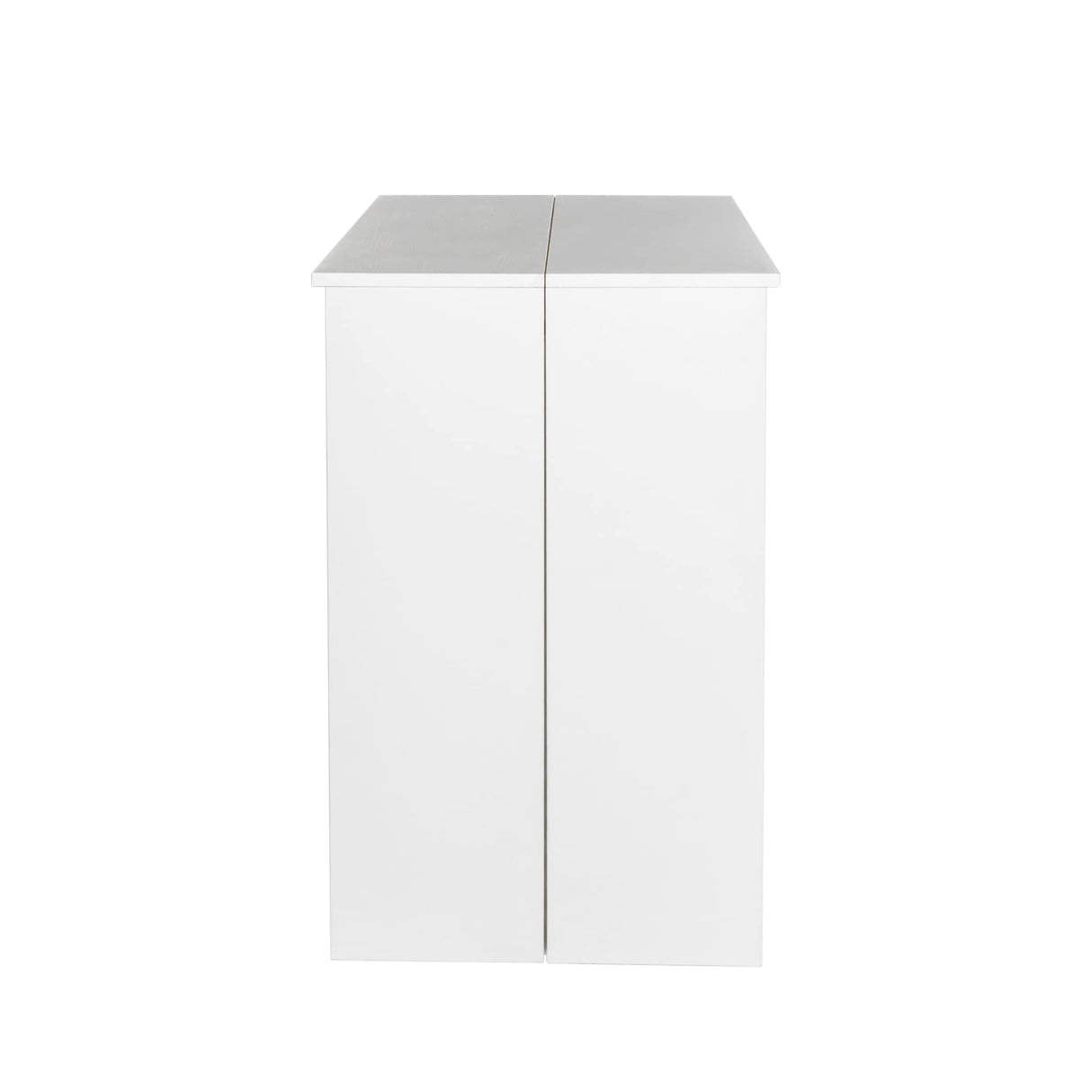 UFINEGO Dining Table Folding Dining Table for 6-12 Person,30.71 inches Coffee Table Extendable 118.50inch Console Table Space Saving Dinette for Dining Room, White UFINEGO