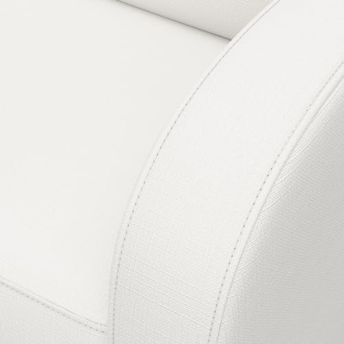 Storkcraft Santa Monica Power Recliner Swivel Glider (Ivory Basketweave) – Effortless Electronic Power Recline, USB-A & USB-C Charger Storkcraft