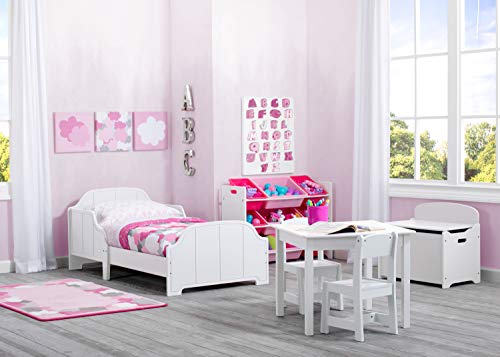 Delta Children MySize Kids Wood Table and Chair Set (2 Chairs Included) - Ideal for Arts & Crafts, Snack Time, & More - Greenguard Gold Certified, Delta Children