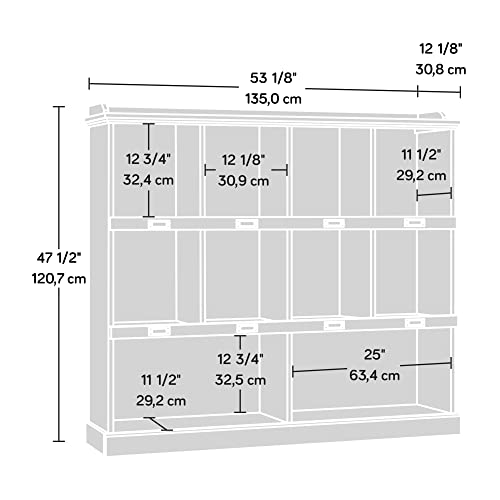 Sauder Granite Trace Bookcase/ Book Shelf, Rustic Cedar finish Sauder