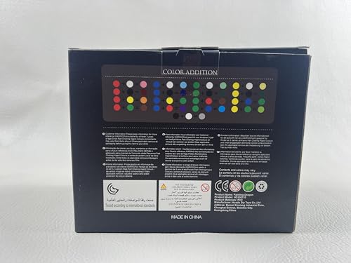 whatstem Kids Arts Crafts Set - Dragon Toys Painting Kit with 3 Dragons Figurines and 3D Jigsaw Puzzle Castle, Best Tween Paint Gift to Create Own Powerful Dragon whatstem