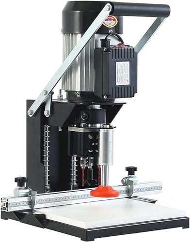 Portable Hinge Drilling and Boring Machine for Woodworking, Hole Drilling Puncher Equipment Tool for Cabinet, Wardrobes, Drill Model: 48-6mm, 1100W, 2880 RPM, 0-40mm Depth(110v) HEQIM
